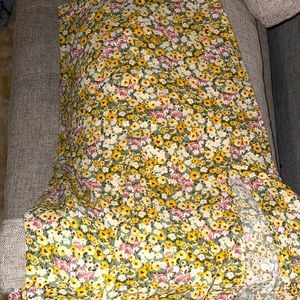 SHEIN Floral Slit Skirt